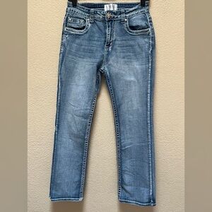 Y Jeans Los Angeles Western Style Women’s Jeans Blue Color Size -(9/10)